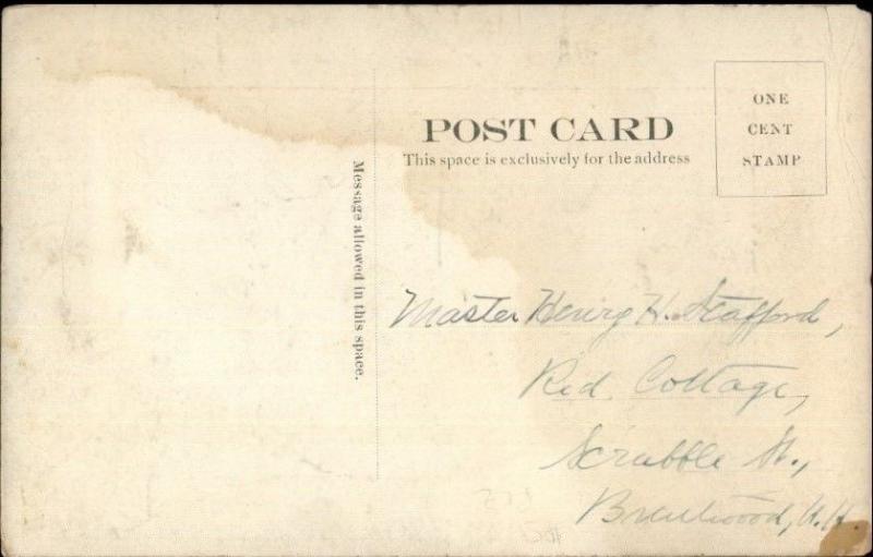 Brentwood NH Baptist Church c1910 Postcard