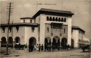 CPA AK RABAT - Hotel des Postes MAROC (796650)