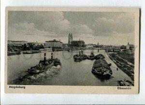 3144522 GERMANY Magdeburg Elbansicht Vintage postcard
