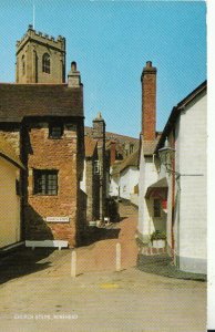 Somerset Postcard - Church Steps - Minehead - Ref TZ4730