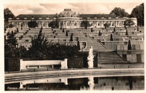 Vintage Postcard Potsdam Schlob Sanssouci Historical Palace Berlin Germany