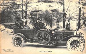 Platino Automobile Published by The Albertype Co. Brooklyn NY Postcard