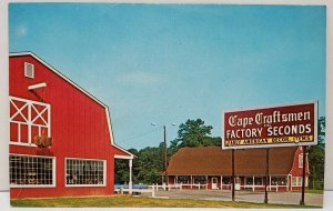 Norge Virginia Cape Craft Pine West of Williamsburg Postcard A2