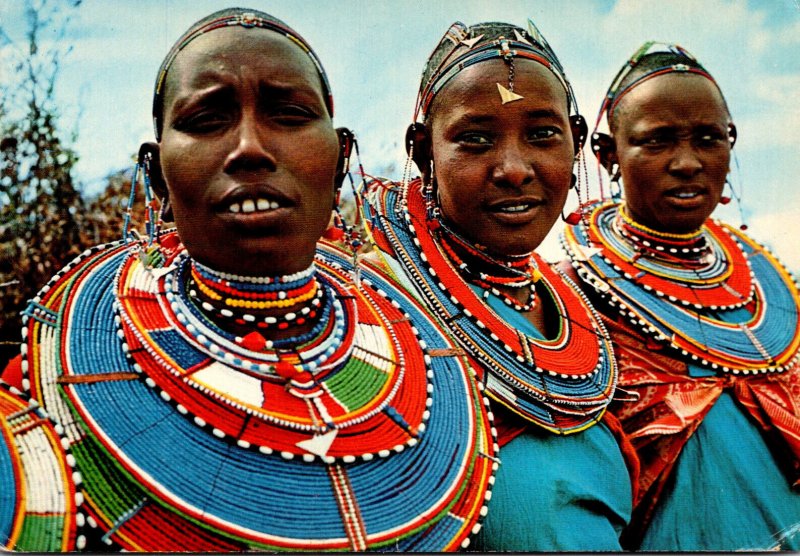 Africa Kenya Masai Woman