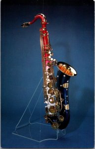 Sax Shrine to Music Museum, Unversity of South Dakota Vermillion SD Postcard P68