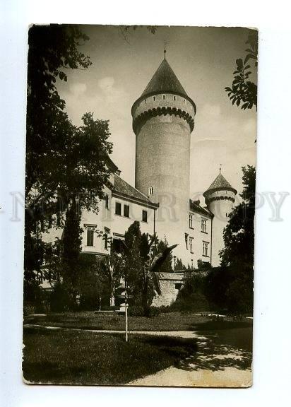 129562 Czech Republic KONOPISTE castle chateau Vintage PC