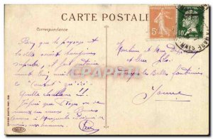 Old Postcard Cannes Croisette boulevard