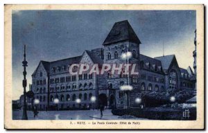 Old Postcard Metz Main Post Office