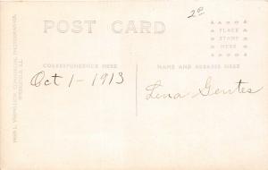 F22/ Macon Illinois RPPC Postcard 1913 Eatern Star Masonic Home