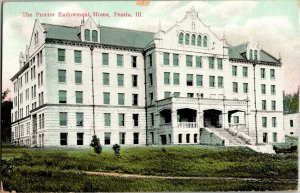 The Proctor Endowment Home, Peoria IL c1908 Vintage Postcard H55