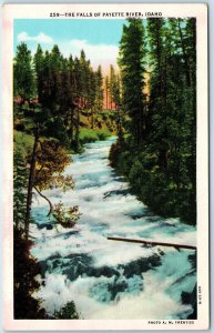 c1940s Payette River, ID Rapids Falls Emmett & Horseshoe Bend Prentiss PC A244