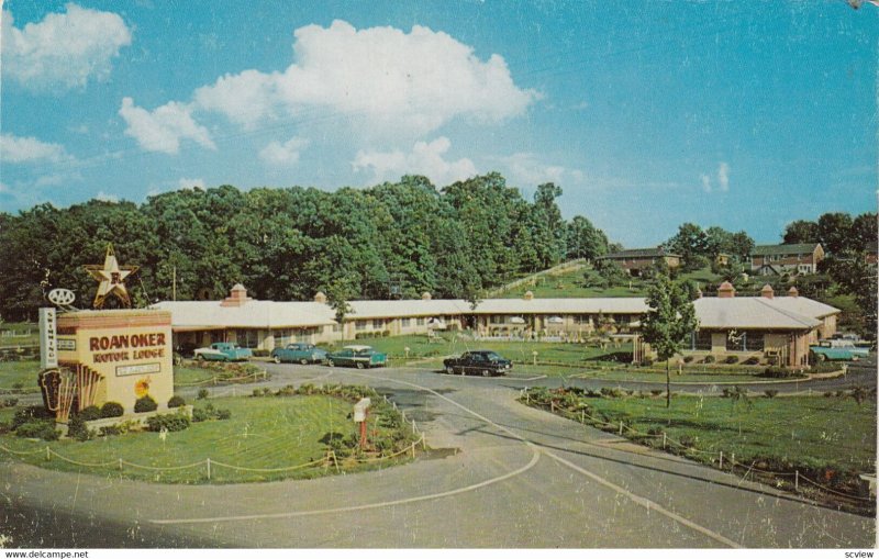 ROANOKE, Roanoker Motor Lodge, Virginia,1950-1960s