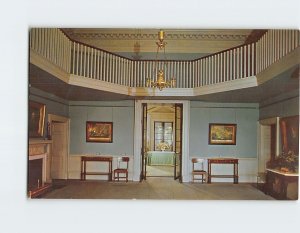 Postcard Entrance Hall, Monticello, Charlottesville, Virginia