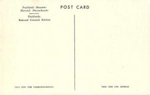3 Drawing Postcards of Fruitland Museums Harvard MA by Overl