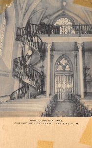 Miraculous Stairway, Our Lady of Light Chapel Santa Fe, New Mexico NM s 