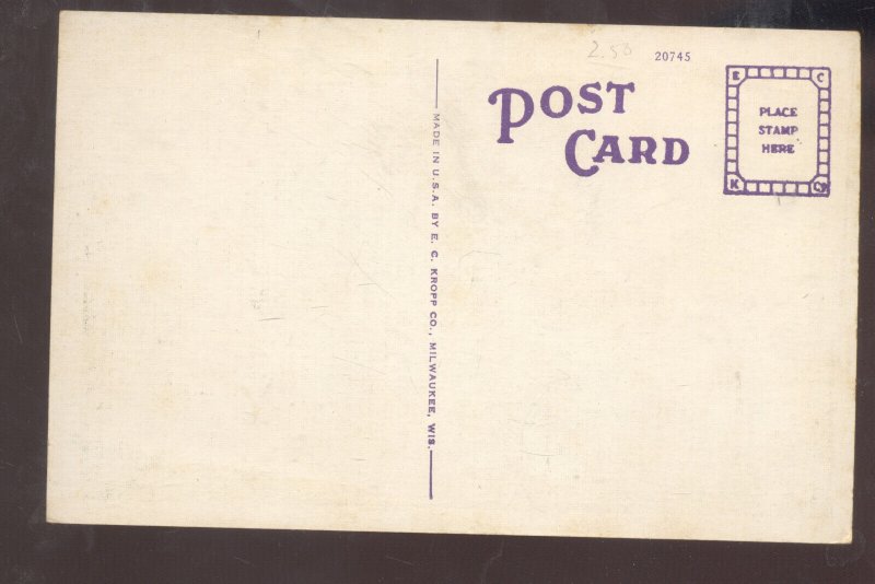 MONTGOMERY ALABAMA STATE CAPITOL BUILDING CONFEDERATE MONUMENT VINTAGE POSTCARD