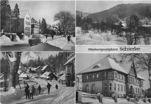 BG2130 wintesportplatz schierke ski car voiture  CPSM 14x9.5cm germany