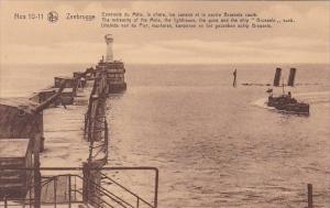 Belgium Zeebrugge Pier Lighthouse The Guns & The Sunken Ship Brussels