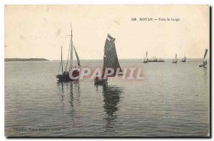 Old Postcard Royan To Large Boats