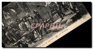 Paris Postcard Old Death of Marceau (19 September 1796) by Boutigny