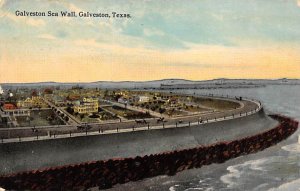 Sea Wall - Galveston, Texas TX  