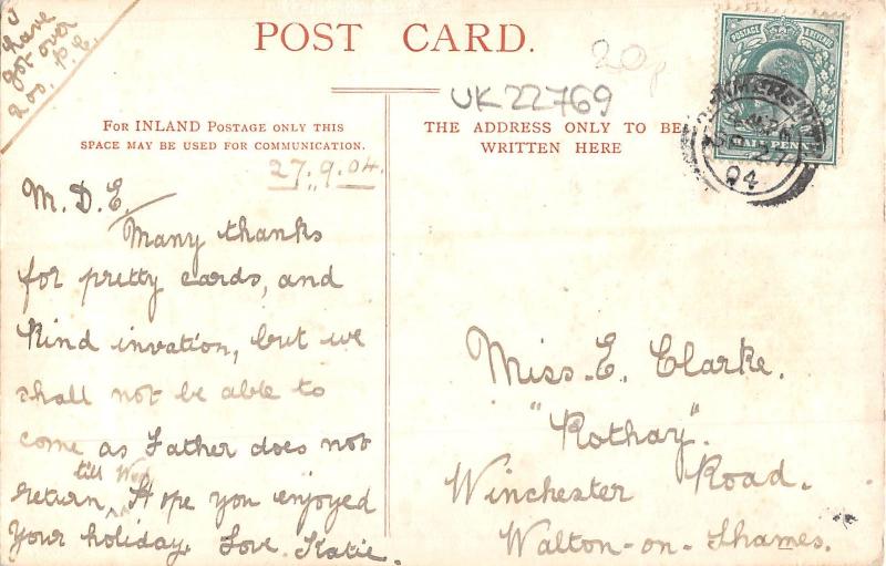 uk22769 north front windsor  real photo uk