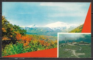 New Hampshire, White Mountains - Mt Washington From Crawford Notch - [NH-244]