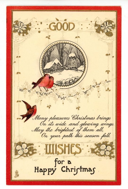 Greeting - Christmas, Tuck Christmas Series 5624   