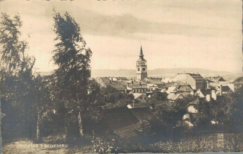 Czech Republic - Dobruska S Belvedere RPPC 02.39