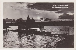 Real Photo Lake Minnetonka Minneapolis Minnesota