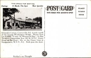 Schmidt's Corner Vintage Advertising Postcard