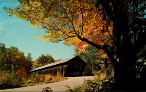 Alabany Covered Bridge White Mountains New Hampshire