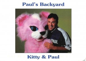 OK, Oklahoma City  PAUL & KITTY Paul's Backyard  2004 4X6 Advertising Postcard