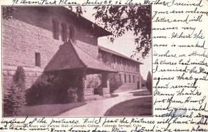 Vintage Postcard 1906 Coburn Library Perkins Hall College Colorado Springs CO