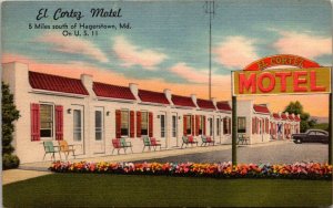 Maryland Hagerstown El Cortez Motel