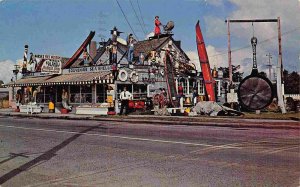 Marsh's Museum Antique Store Sea Shells Long Beach Washington 1965 postcard