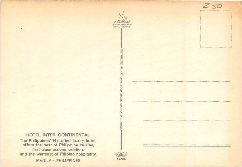 Philippines Manila, Hotel Inter-Continental