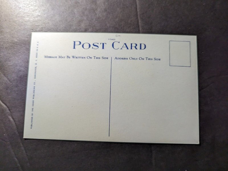 Mint Canada Alcohol Advertisement Postcard Met Some Old Friends in BC