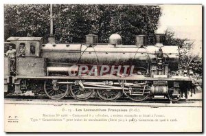 Postcard Old Train Locomotive Machine Type 5068 Consolidation