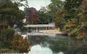 Vintage Postcard 1910's Loch Lomond Freshwater Trossachs Scotland UK