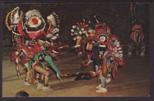 Dog Feast Dance Indian,Stand Rock,Wisconsin Dell,WI Postcard