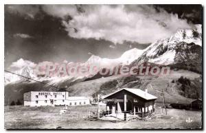 Old Postcard Les Houches Mont Blanc station infrieure