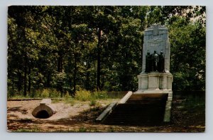 Illinois Monument At Cheatham Hill Marietta Georgia Vintage Posted 1964