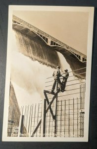 Mint Vintage East Power House Construction Coulee Dam Washington RPPC