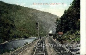 Bear Creek Curve - Lehigh River, Pennsylvania PA  