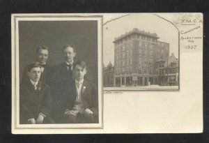 RPPC ALLENTOWN PENNSYLVANIA PA. YMCA CONVENTION REAL PHOTO POSTCARD