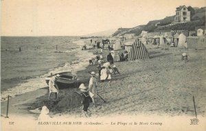 France C-1910 Blonville-Sur-mer Beach Scene #b3 Postcard 22-6931