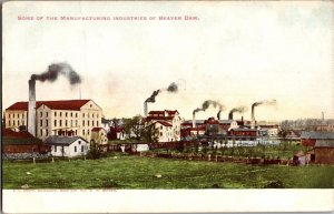 Manufacturing Industries of Beaver Dam WI Vintage Postcard N44