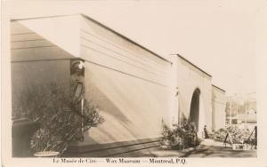 RPPC Le Musee de Cire - Wax Museum - Montreal QC, Quebec, Canada