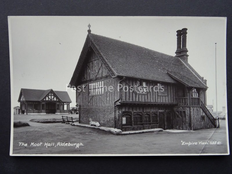 Suffolk ALDEBURGH The Moat House Old RP Postcard by Charles N Jamson